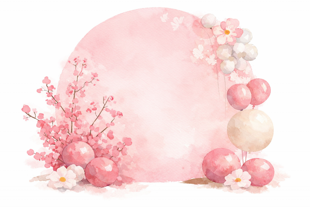 Ballonbogen Backdrop Flowerwall